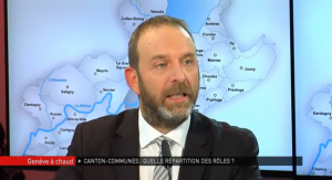 Thierry Apothéloz lors de l'émission Genève à chaud du 29 octobre 2015