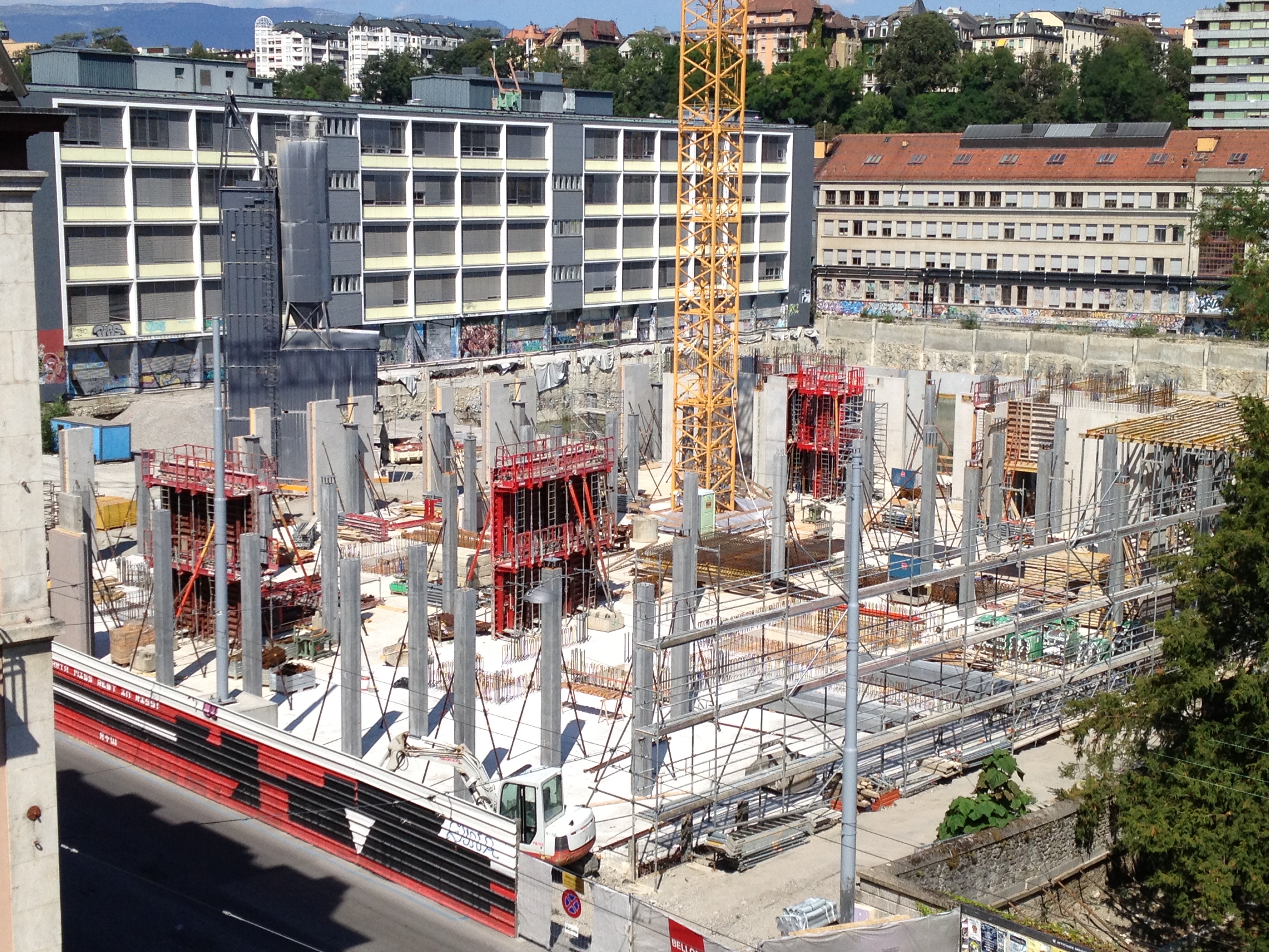 Construction de logements sur le site d'Artamis