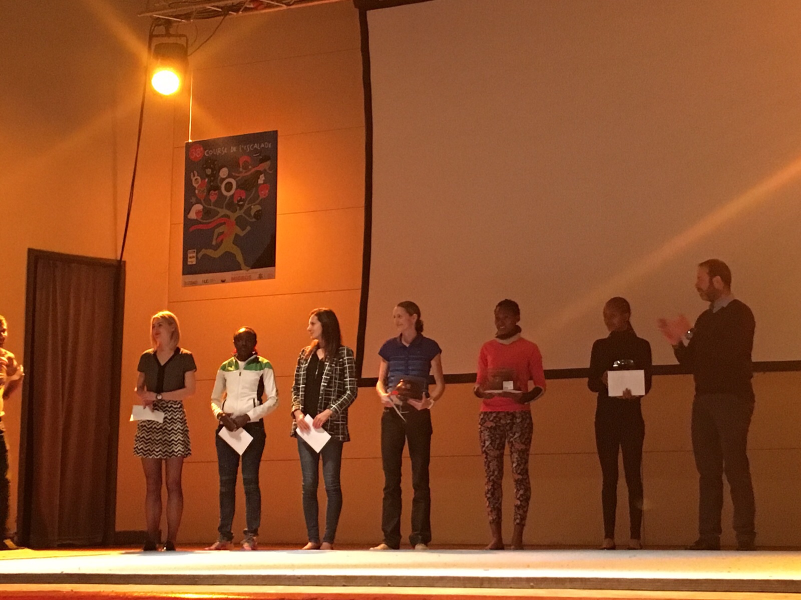 Remise des prix aux 10 finalistes élite féminine